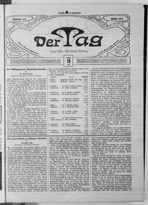 Der Tag vom 10.04.1904