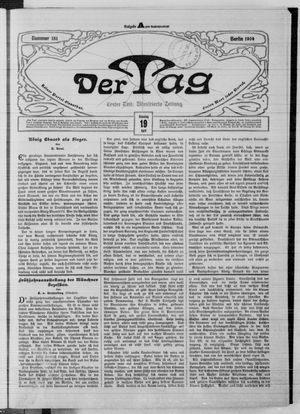 Der Tag vom 19.04.1904