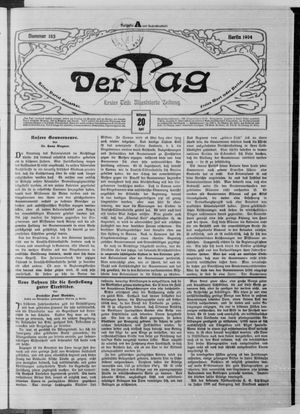 Der Tag vom 20.04.1904
