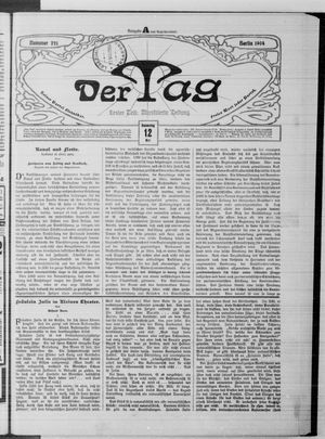 Der Tag vom 12.05.1904