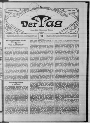 Der Tag vom 10.06.1904