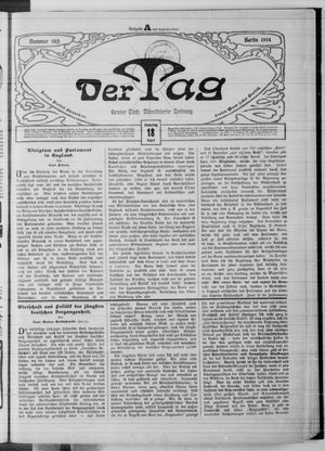 Der Tag vom 18.08.1904
