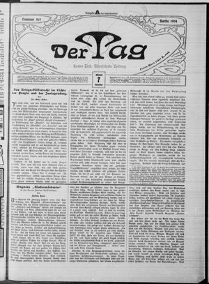 Der Tag vom 07.09.1904