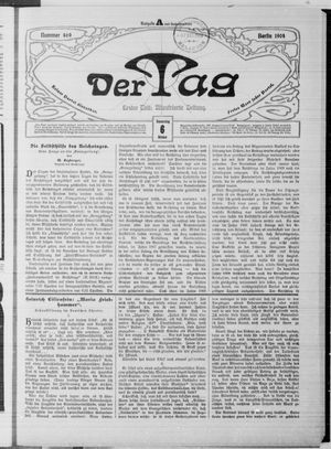 Der Tag vom 06.10.1904