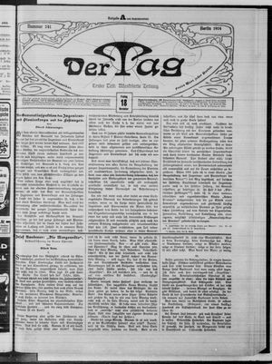 Der Tag vom 18.11.1904
