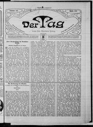 Der Tag vom 26.11.1904