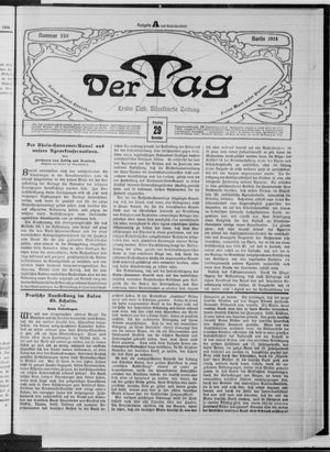 Der Tag vom 29.11.1904