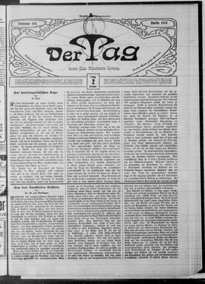 Der Tag vom 02.12.1904