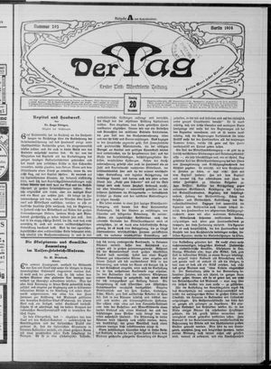 Der Tag vom 20.12.1904