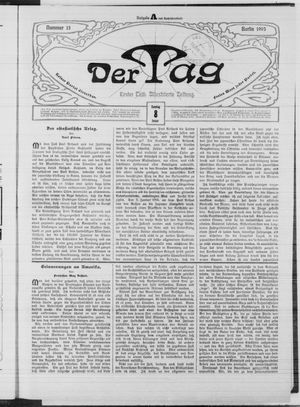 Der Tag vom 08.01.1905