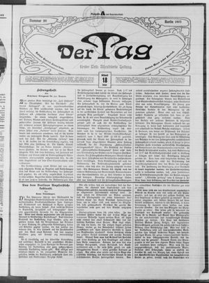 Der Tag vom 18.01.1905
