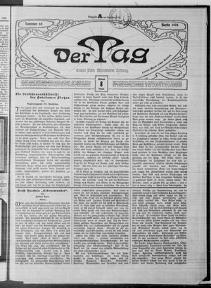 Der Tag vom 08.02.1905