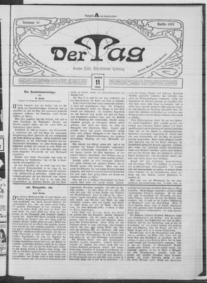 Der Tag vom 11.02.1905