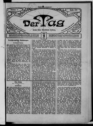Der Tag vom 15.02.1905