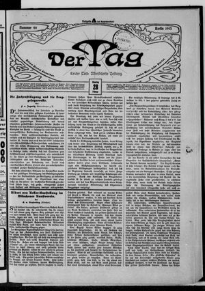 Der Tag vom 28.02.1905