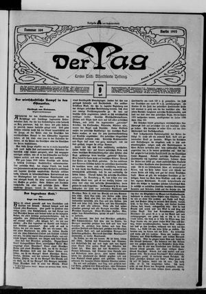 Der Tag on Apr 9, 1905