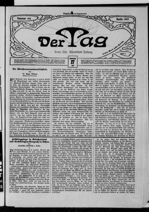 Der Tag vom 27.04.1905