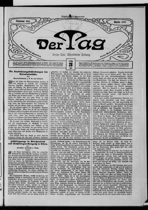 Der Tag vom 28.04.1905