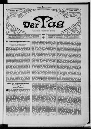Der Tag vom 21.05.1905