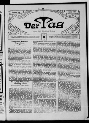 Der Tag vom 23.05.1905