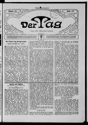 Der Tag vom 17.06.1905