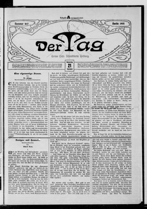 Der Tag vom 21.09.1905