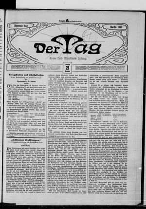 Der Tag vom 21.11.1905