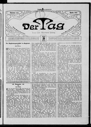 Der Tag vom 20.12.1905