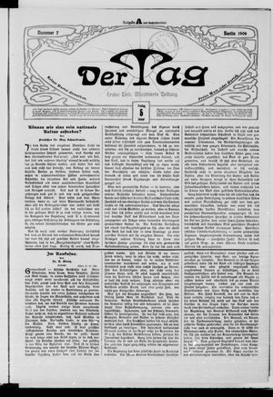Der Tag on Jan 5, 1906