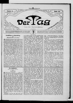 Der Tag vom 10.01.1906