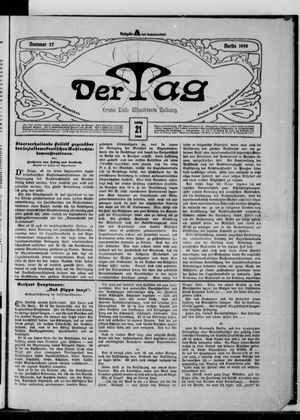 Der Tag vom 21.01.1906