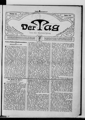 Der Tag vom 27.01.1906