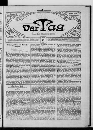 Der Tag vom 31.01.1906
