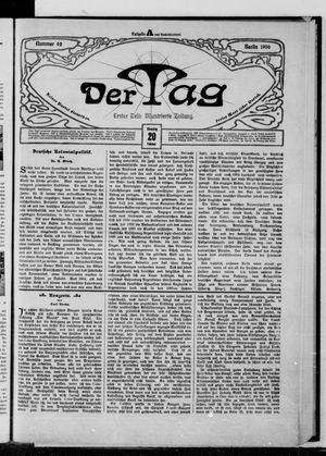 Der Tag vom 20.02.1906