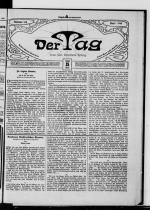 Der Tag on Feb 25, 1906