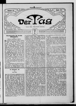 Der Tag vom 07.03.1906