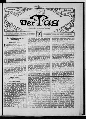 Der Tag vom 08.03.1906
