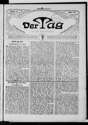 Der Tag on Apr 18, 1906