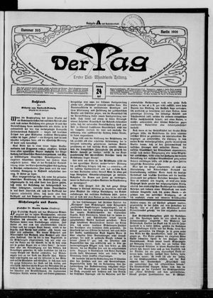 Der Tag vom 24.04.1906