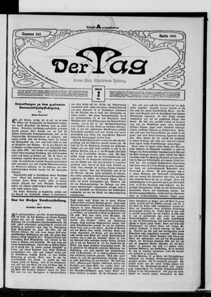 Der Tag on May 2, 1906