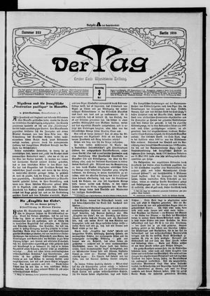 Der Tag vom 03.05.1906