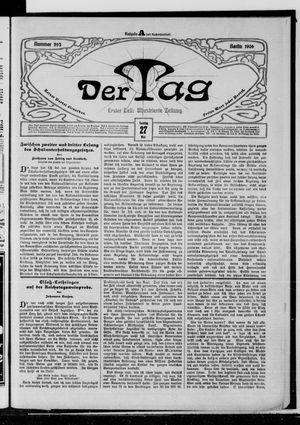 Der Tag vom 27.05.1906