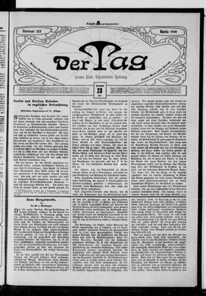 Der Tag vom 23.06.1906