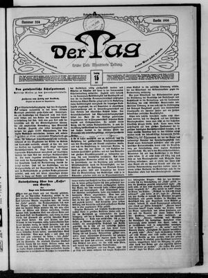 Der Tag vom 15.07.1906