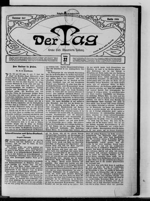 Der Tag vom 22.07.1906