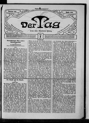 Der Tag vom 03.08.1906