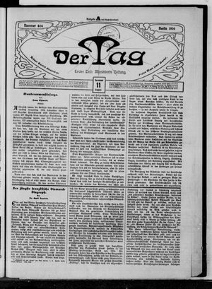 Der Tag vom 11.08.1906