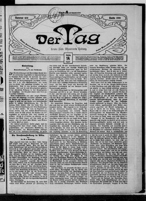 Der Tag on Aug 14, 1906