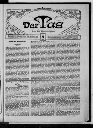 Der Tag vom 24.08.1906
