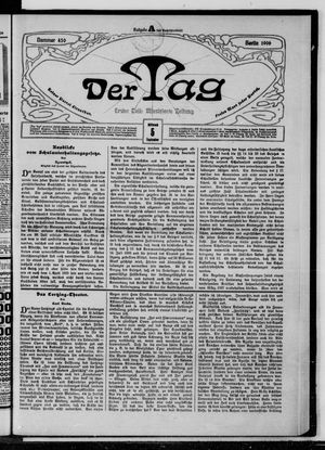 Der Tag on Sep 5, 1906